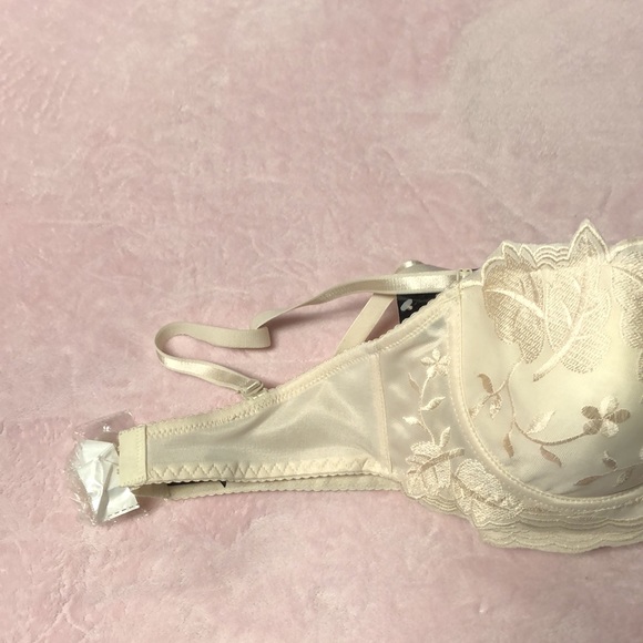 NWT Rene Rofe 36C convertible bra.  Underwire.  Cream. - Picture 3 of 6